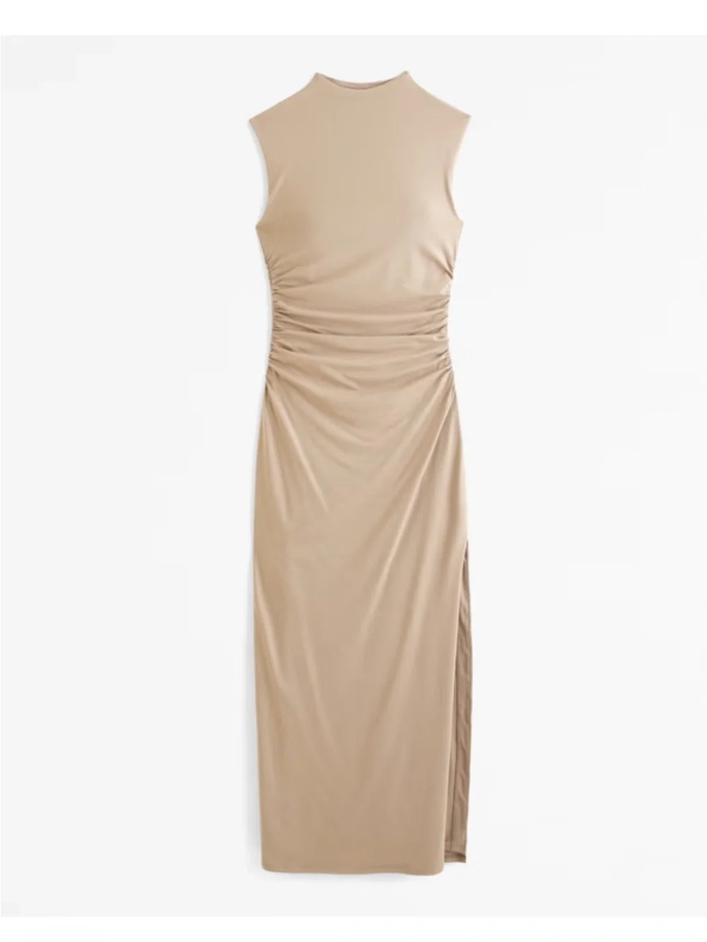 A&F Sleeveless Ruched Dress